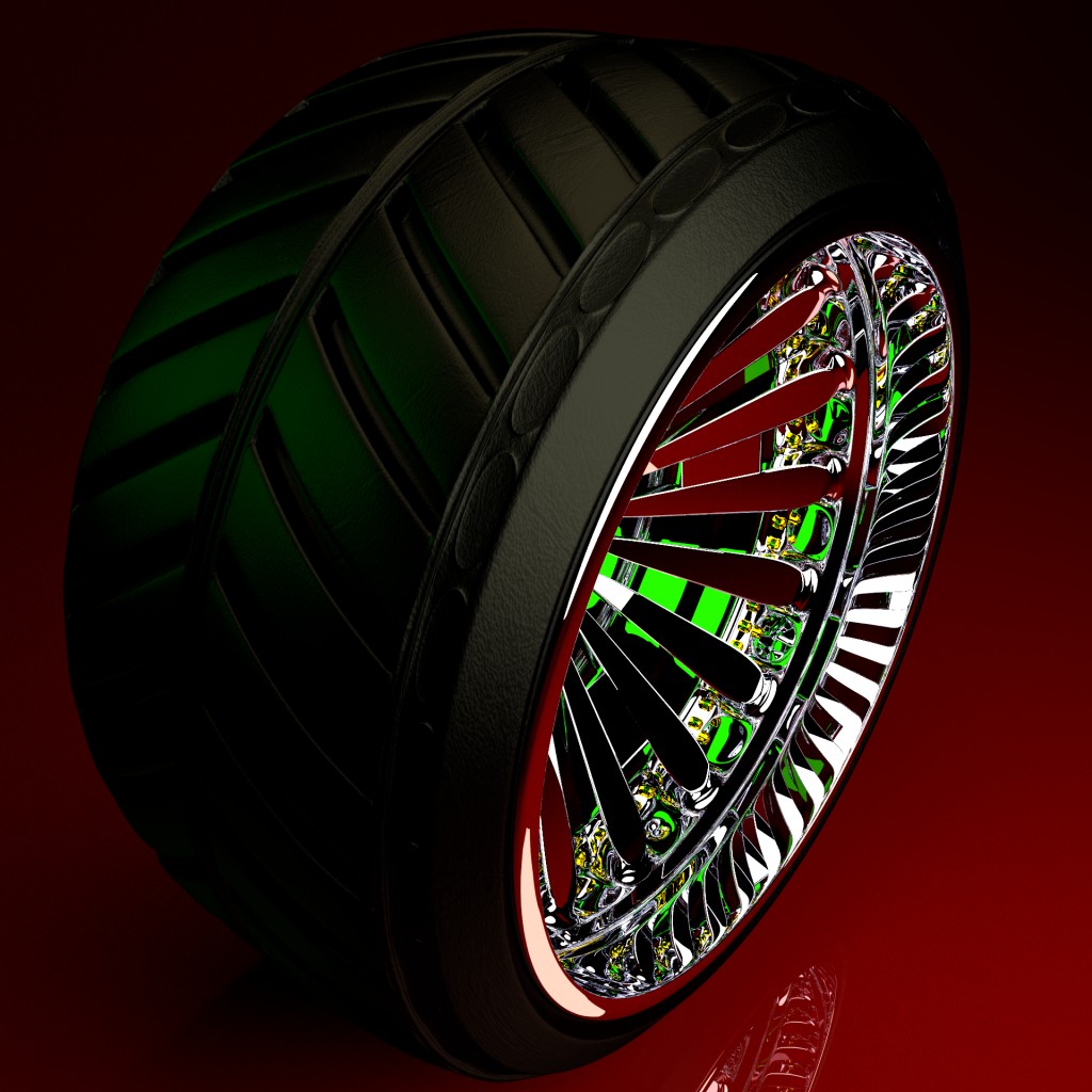 Future Vehicle Wheel  preview image 3